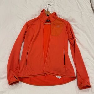Arc'teryx Orange Hooded Fleece